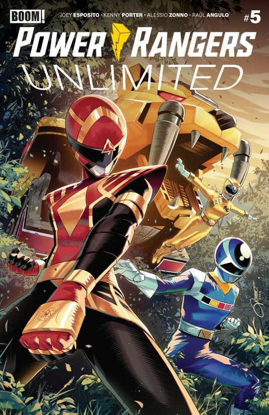 PRE-SALE: Power Rangers Unlimited #5 A Main (Dressed, Zonno)