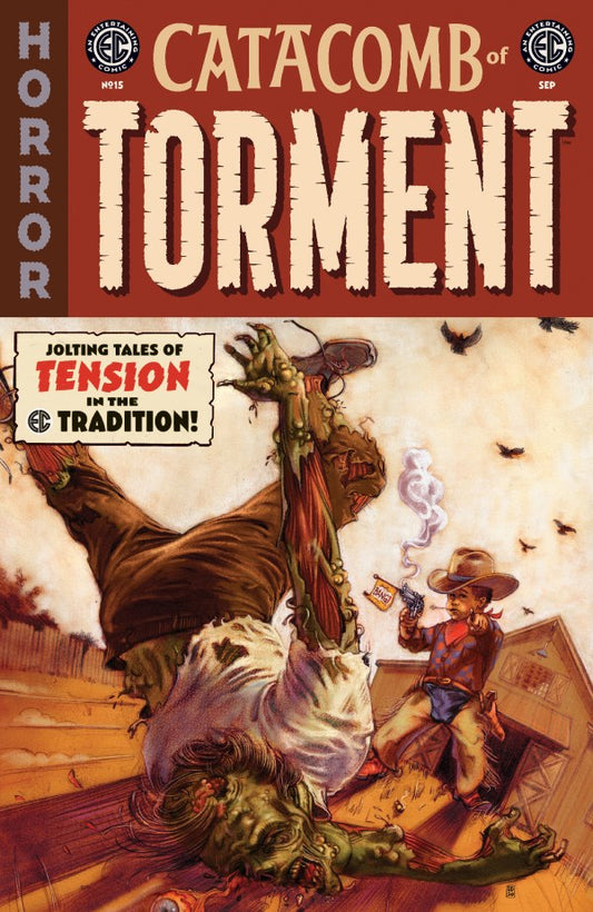 PRE-SALE: EC CATACOMB OF TORMENT #15 CVR A OLIVER DOMINGUEZ