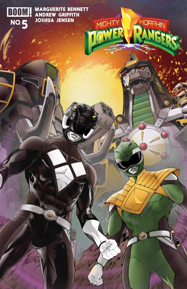 PRE-SALE: Mighty Morphin Power Rangers (2026) #5 B Variant (Dressed, Griffith)
