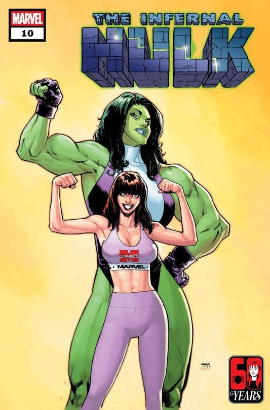 PRE-SALE: INFERNAL HULK #10 HUMBERTO RAMOS MARY JANE WATSON VARIANT