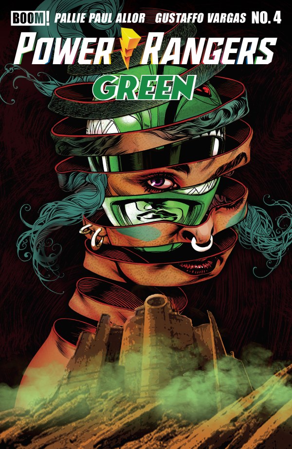 PRE-SALE: Power Rangers Green #4 A Main (Dressed, Harris)
