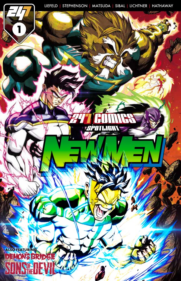 PRE-SALE: 247 COMICS Presents / Spotlight #1 Cover F - NEWMEN Manga Var