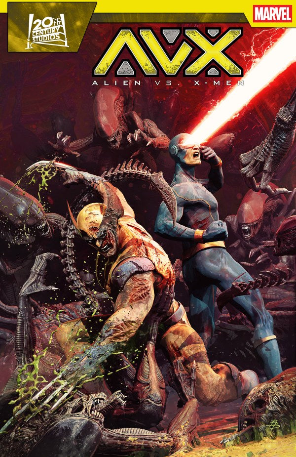 PRE-SALE: ALIEN VS. X-MEN #1 BJORN BARENDS VARIANT
