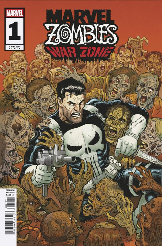 PRE-SALE: MARVEL ZOMBIES: WAR ZONE #1 STEVE SKROCE VARIANT