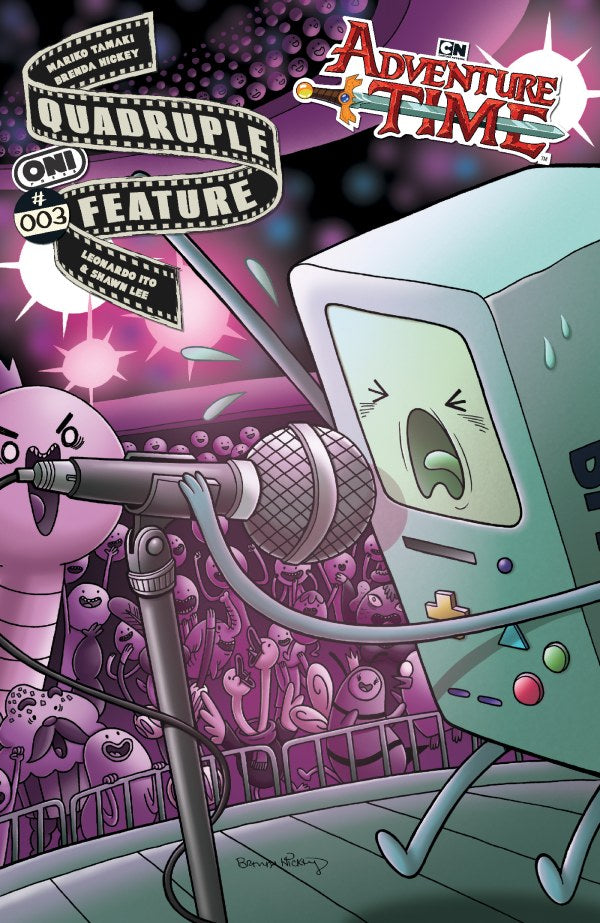 PRE-SALE: ADVENTURE TIME QUADRUPLE FEATURE #3 CVR A BRENDA HICKEY