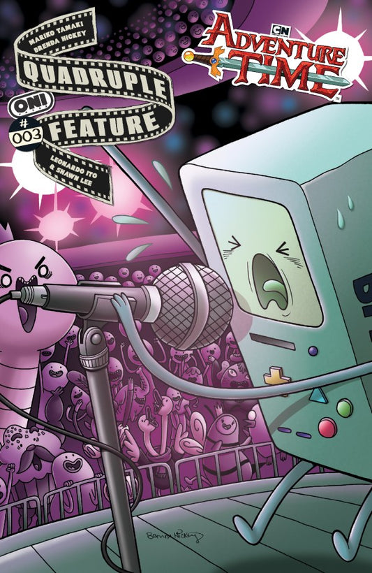 PRE-SALE: ADVENTURE TIME QUADRUPLE FEATURE #3 CVR A BRENDA HICKEY
