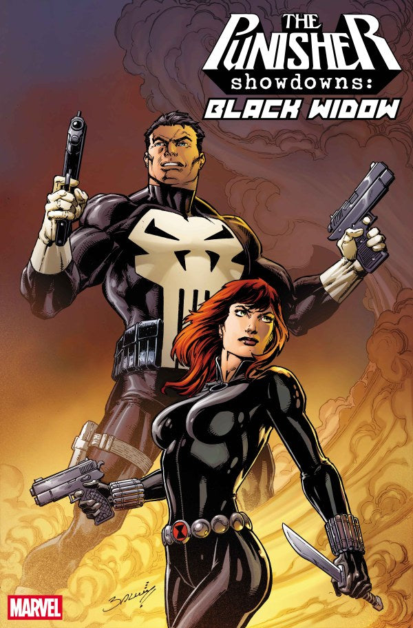 PRE-SALE: PUNISHER SHOWDOWNS: BLACK WIDOW #1 MARK BAGLEY VARIANT