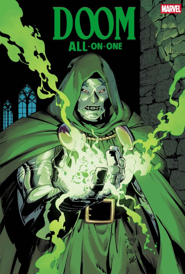 PRE-SALE: DOOM ALL-ON-ONE #1 GREG CAPULLO VARIANT