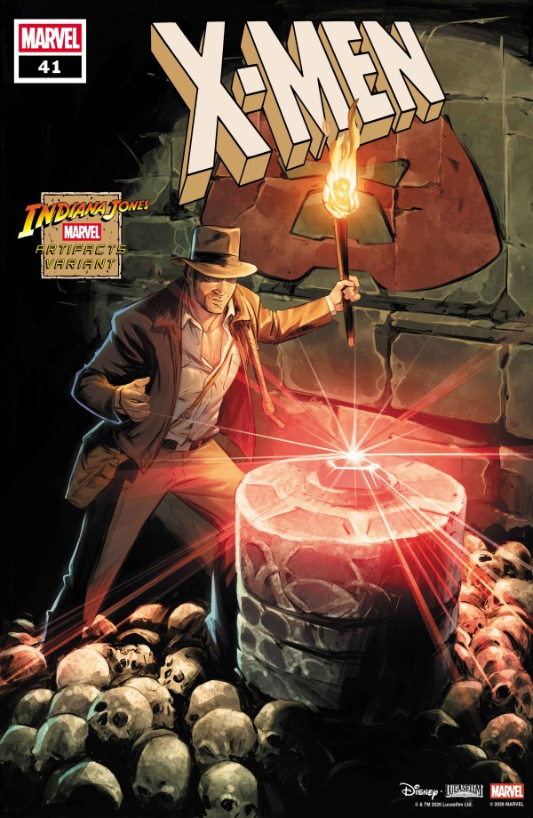 PRE-SALE: X-MEN #41 CARMEN CARNERO INDIANA JONES MARVEL ARTIFACT VARIANT [DNX]
