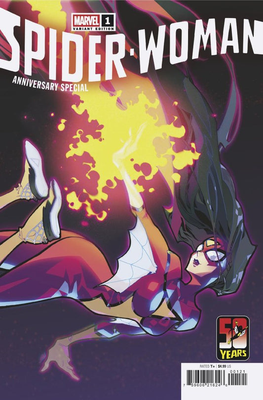 PRE-SALE: SPIDER-WOMAN 50TH ANNIVERSARY SPECIAL #1 ROSE BESCH SPIDER-WOMAN VARIANT