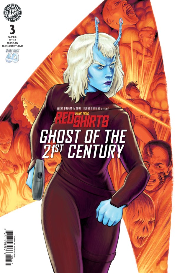 PRE-SALE: Star Trek: Red Shirts--Ghost of the 21st Century #3 Variant B (Ward)