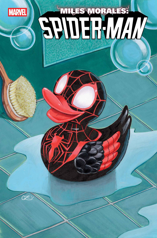 PRE-SALE: MILES MORALES: SPIDER-MAN #1 CHRISSIE ZULLO MARVEL DUCK VARIANT