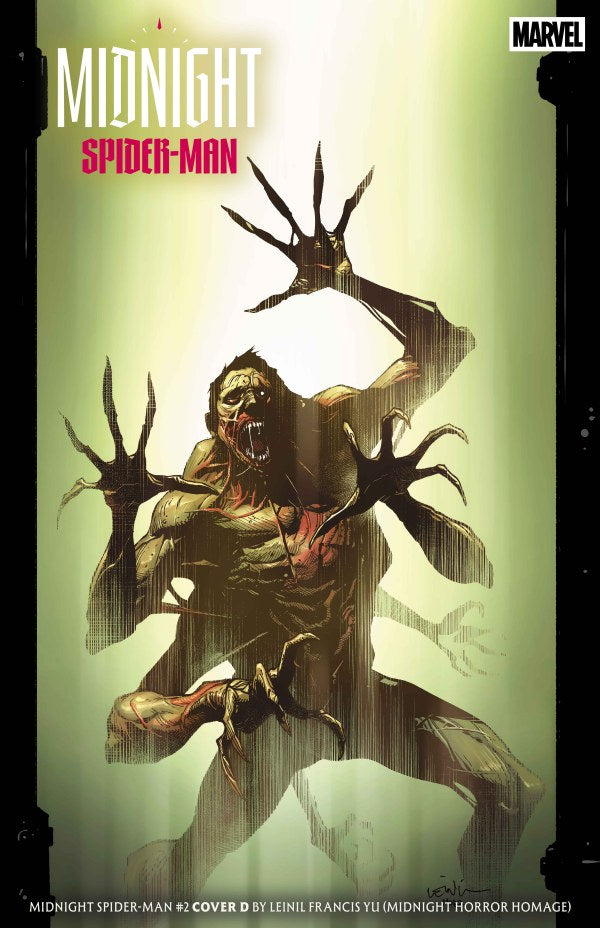 PRE-SALE: MIDNIGHT SPIDER-MAN #2 COVER D LEINIL YU MIDNIGHT HORROR HOMAGE VARIANT