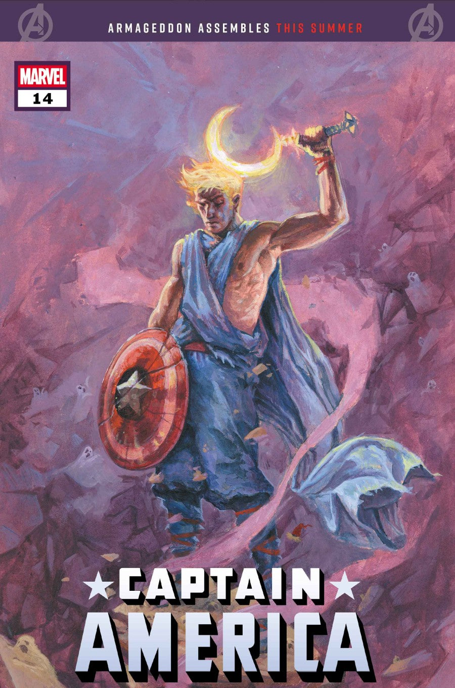 PRE-SALE: CAPTAIN AMERICA #14 DOMENICO CAVA VARIANT [ARM]