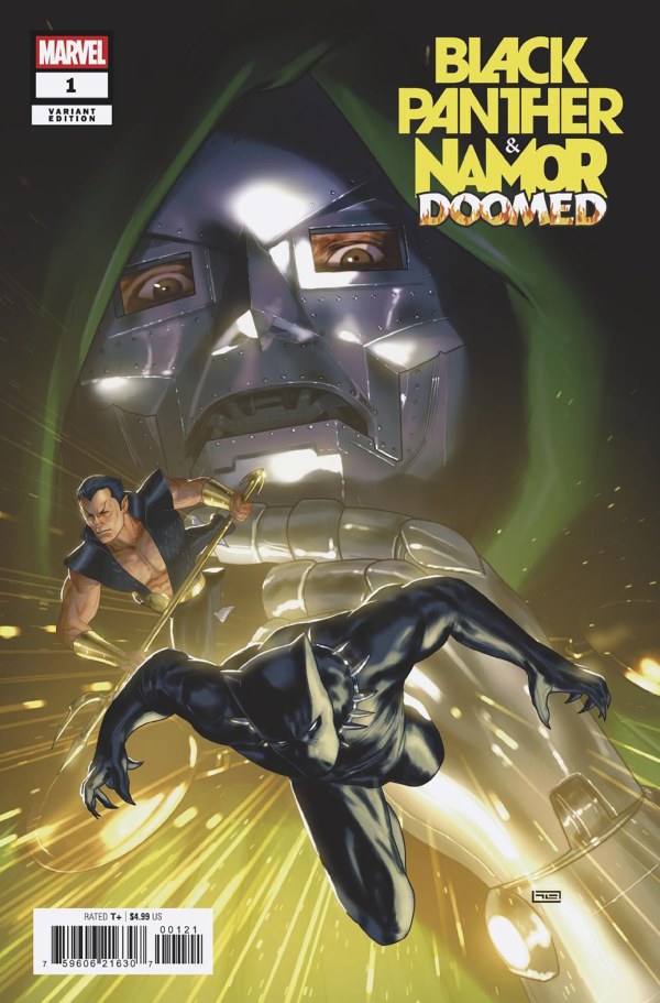PRE-SALE: BLACK PANTHER/NAMOR: DOOMED #1 TAURIN CLARKE VARIANT