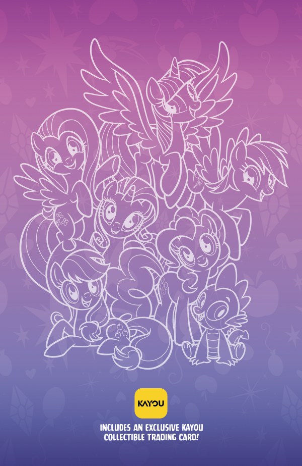 PRE-SALE: My Little Pony: Friendship is Magic (2026) #1 E Polybagged Collectible Card Variant (Dressed, Fleecs)