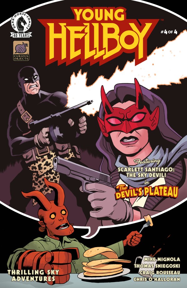 PRE-SALE: Young Hellboy: Thrilling Sky Adventures #4 (CVR B) (Ben Stenbeck)