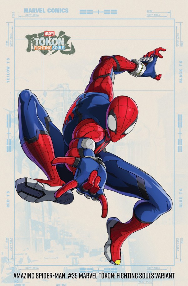 PRE-SALE: AMAZING SPIDER-MAN #35 MARVEL TOKON: FIGHTING SOULS VARIANT