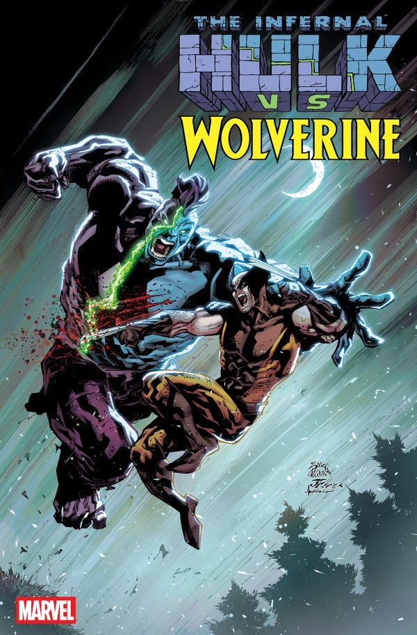 PRE-SALE: INFERNAL HULK VS. WOLVERINE #1 RYAN STEGMAN VARIANT