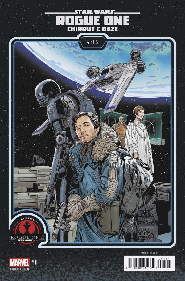 PRE-SALE: STAR WARS: ROGUE ONE - CHIRRUT & BAZE #1 CHRIS SPROUSE ROGUE ONE 10TH ANNIVERSARY VARIANT