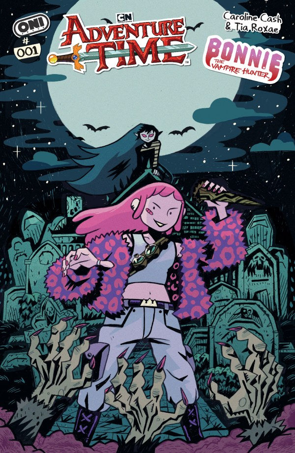 PRE-SALE: Adventure Time Bonnie the Vampire Hunter #1 (One-Shot) Cover C KWroten Var