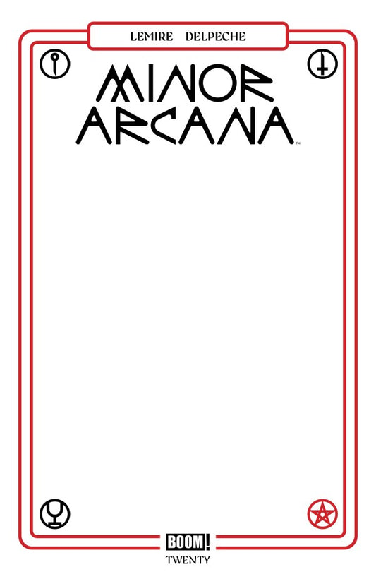 PRE-SALE: Minor Arcana #20 C Blank Sketch Variant