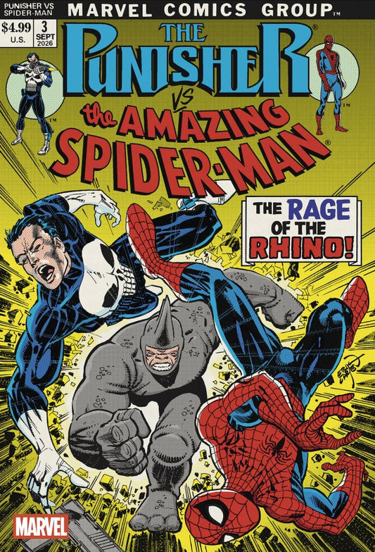 PRE-SALE: PUNISHER VS. SPIDER-MAN #3 ERIK LARSEN VARIANT