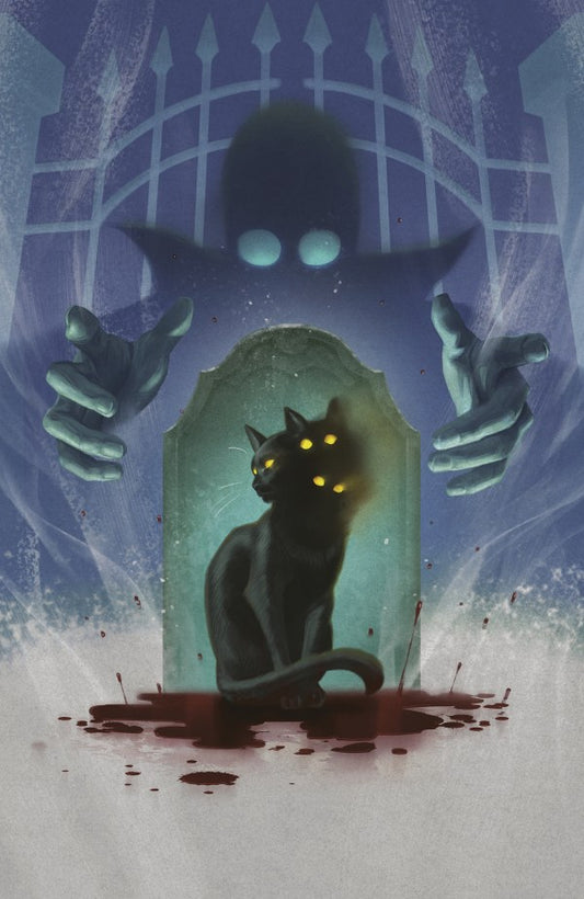 PRE-SALE: Stuff of Nightmares: The Cat in the Coffin #1 B Variant (Dressed, Murakami)