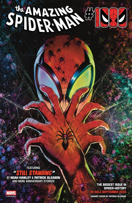 PRE-SALE: AMAZING SPIDER-MAN #1000 PATRICK GLEASON WEB-HEAD VARIANT