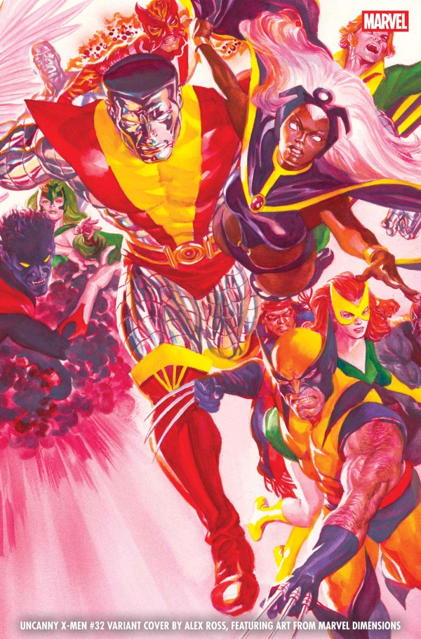 PRE-SALE: UNCANNY X-MEN #32 ALEX ROSS MARVEL DIMENSIONS VARIANT
