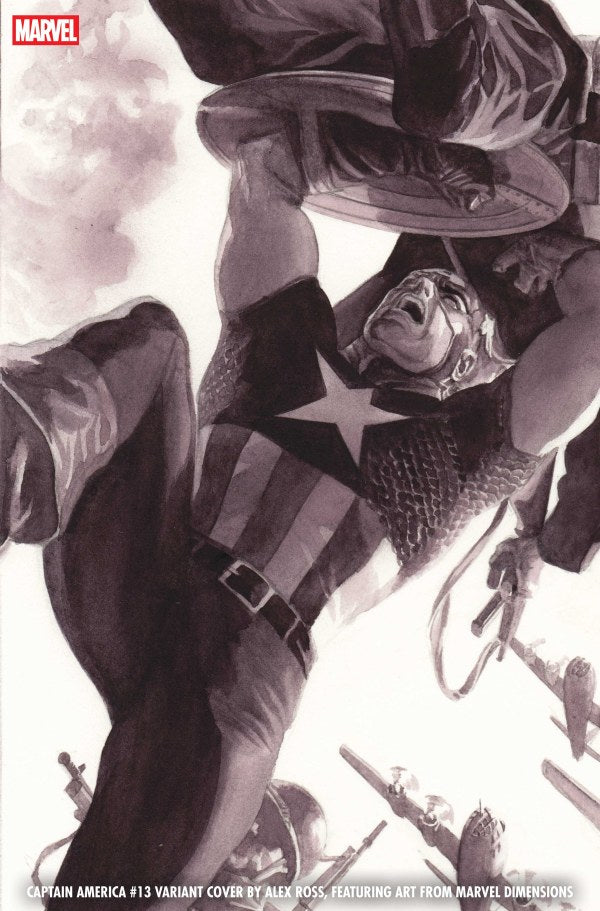PRE-SALE: CAPTAIN AMERICA #13 ALEX ROSS MARVEL DIMENSIONS VARIANT [ARM]