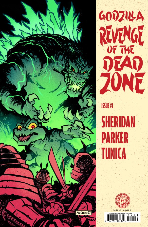 PRE-SALE: Godzilla: Revenge of the Deadzone [Kai-Sei Era] #1 Variant B (Catalan Homage Cover)