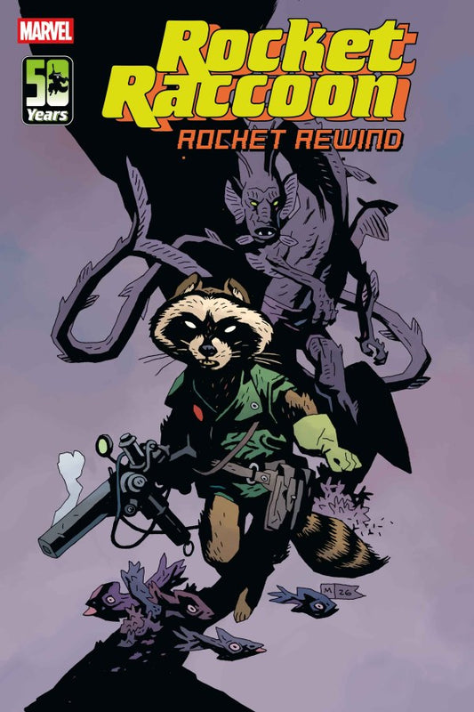 PRE-SALE: ROCKET RACCOON: ROCKET REWIND #1 MIKE MIGNOLA VARIANT