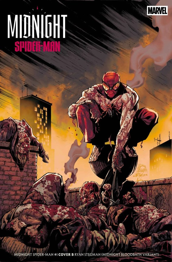 PRE-SALE: MIDNIGHT SPIDER-MAN #1 - 7 VARIANT COVER BUNDLE- SAVE 15%