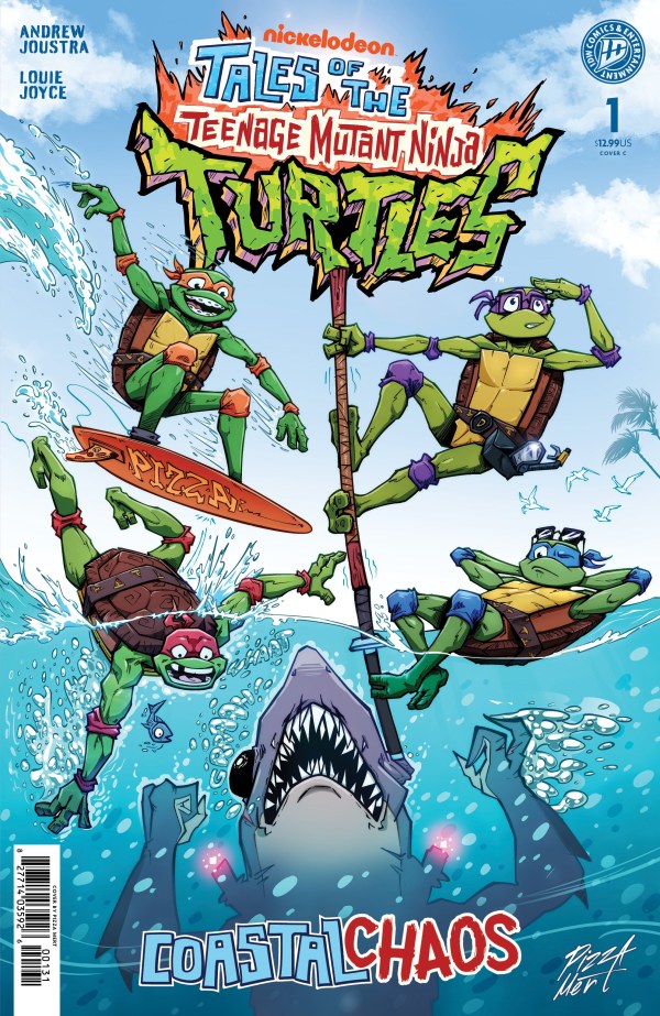 PRE-SALE: Tales of the Teenage Mutant Ninja Turtles: Coastal Chaos #1 Variant C Foil (Pizza Mert)