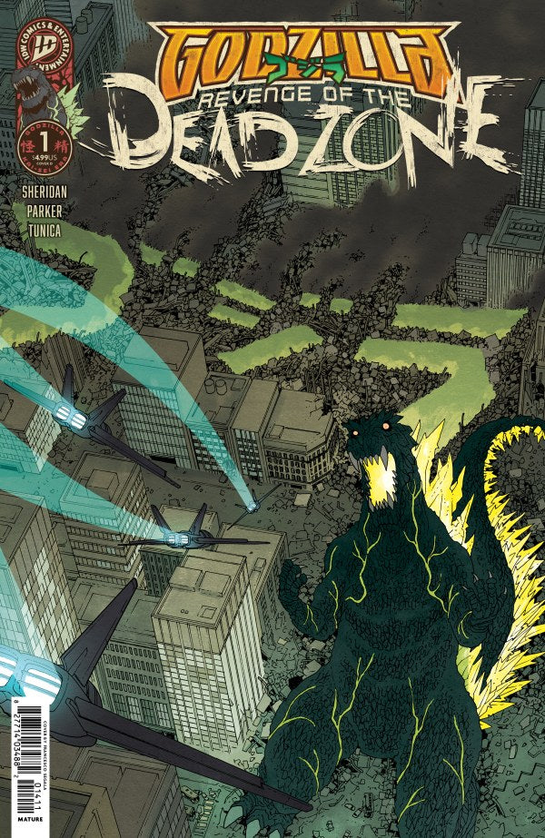 PRE-SALE: Godzilla: Revenge of the Deadzone [Kai-Sei Era] #1 Variant D (Morazzo IDW Goes Dark Variant)