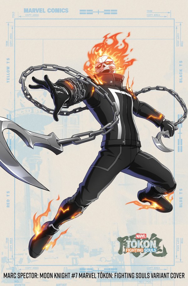 PRE-SALE: MARC SPECTOR: MOON KNIGHT #7 MARVEL TOKON: FIGHTING SOULS VARIANT