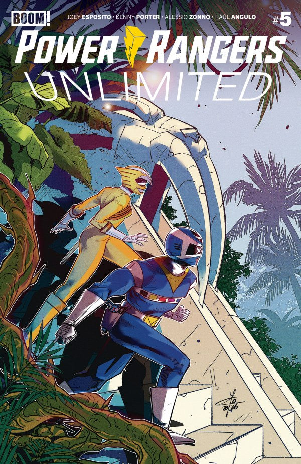 PRE-SALE: Power Rangers Unlimited #5 B Variant (Dressed, Carlini)