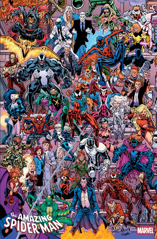 PRE-SALE: AMAZING SPIDER-MAN #1002 TODD NAUCK 4-PART CONNECTING LEGACY VARIANT