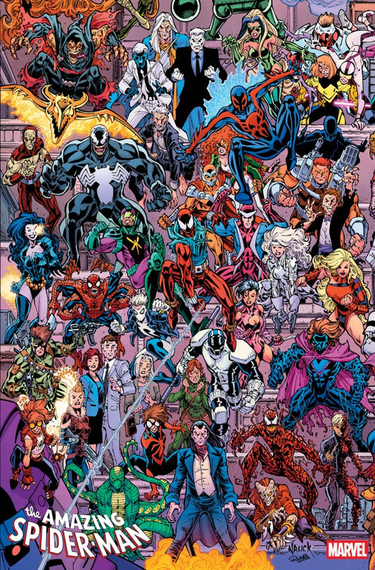 PRE-SALE: AMAZING SPIDER-MAN #1002 TODD NAUCK 4-PART CONNECTING LEGACY VARIANT