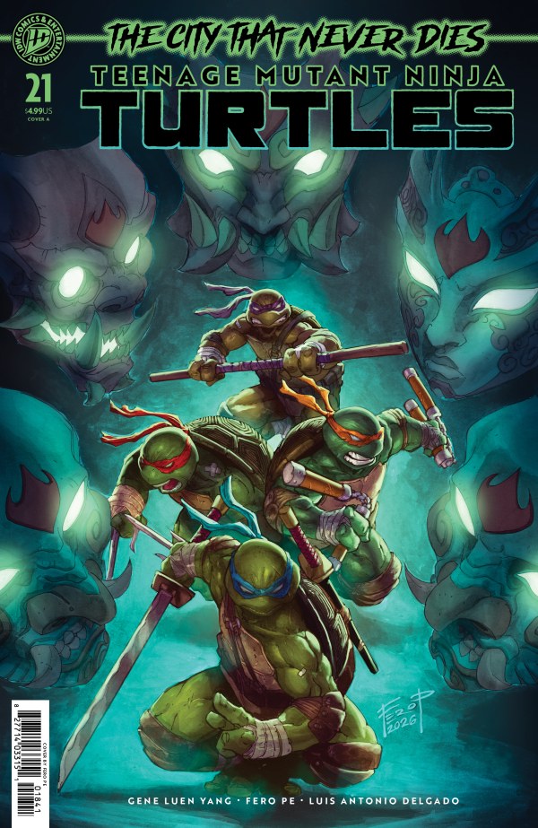 PRE-SALE: Teenage Mutant Ninja Turtles #21 Cover A (Pe)