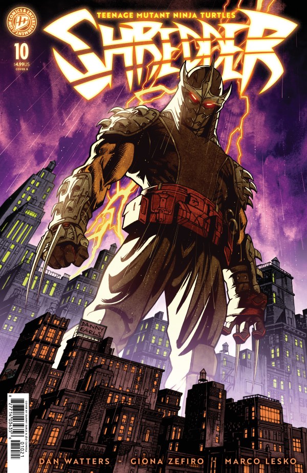 PRE-SALE: Teenage Mutant Ninja Turtles: Shredder #10 Variant B (Earls)