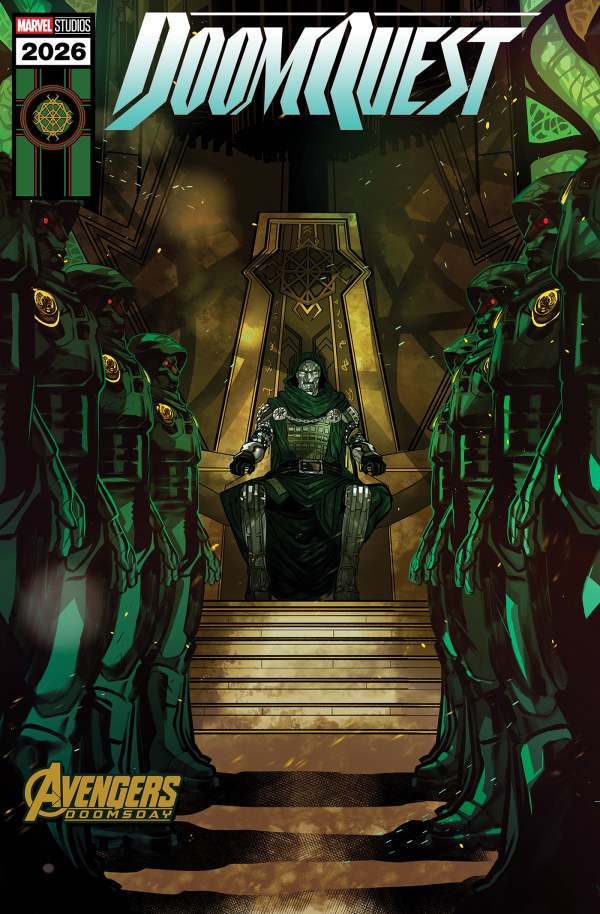 PRE-SALE: DOOMQUEST #6 COVER D GUILHERME BALBI MARVEL STUDIOS DOOMSDAY VARIANT