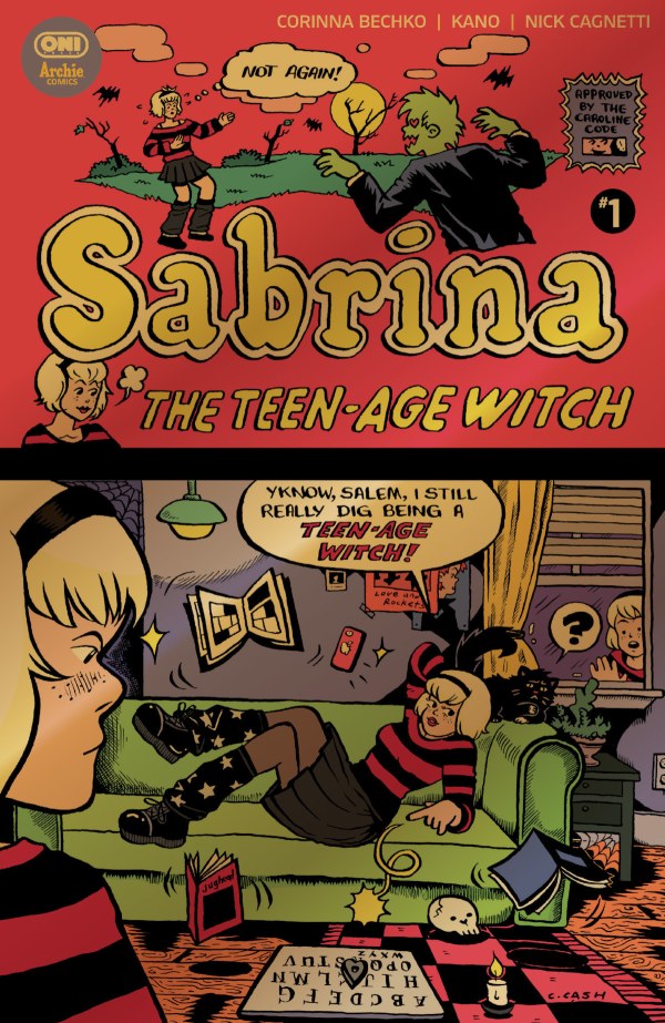 PRE-SALE: SABRINA THE TEENAGE WITCH #1 CVR G CAROLINE CASH FOIL VAR