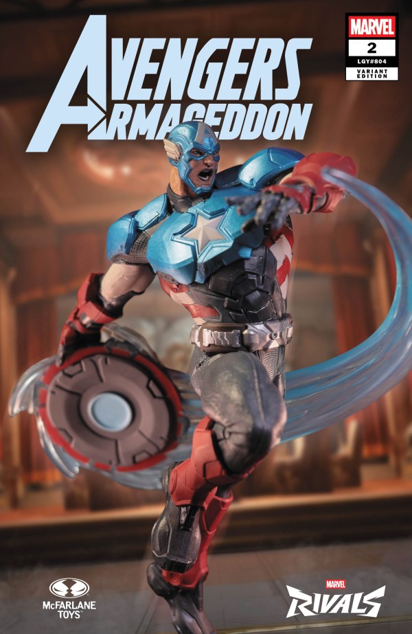 PRE-SALE: AVENGERS: ARMAGEDDON #2 MCFARLANE TOYS MARVEL RIVALS VARIANT