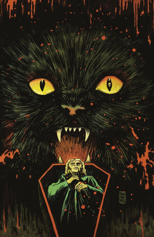 PRE-SALE: Stuff of Nightmares: The Cat in the Coffin #1 D Glow in the Dark Variant (Full Art, Francavilla)