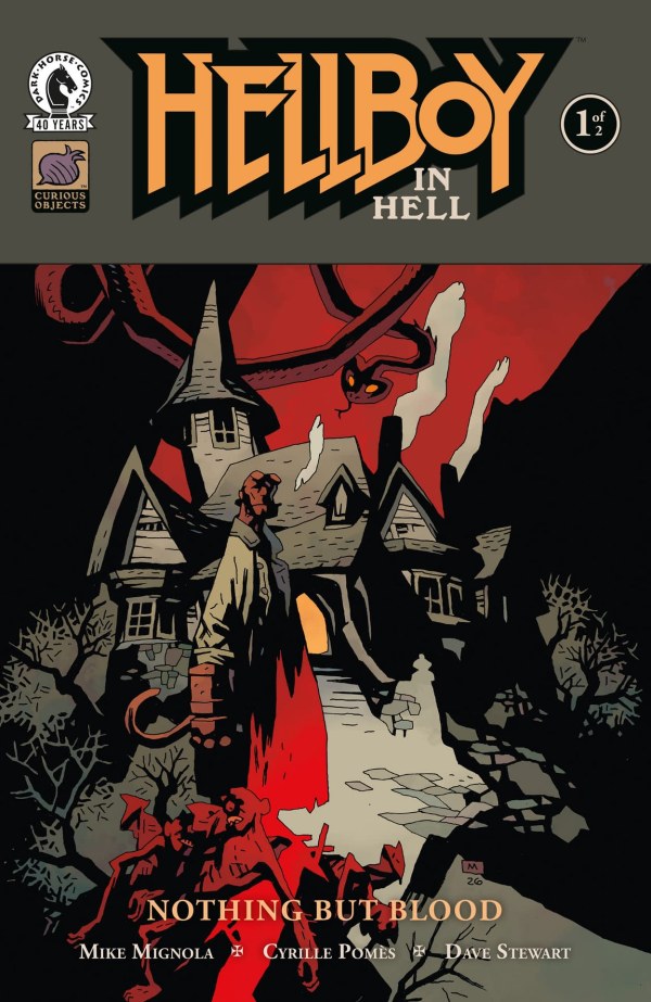 PRE-SALE: Hellboy in Hell: Nothing But Blood #1 (CVR B) (Mike Mignola)