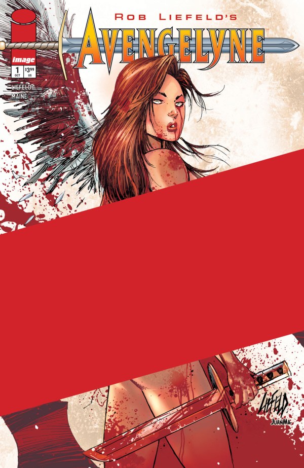AVENGELYNE #1 NM Cover B Rob Liefeld NSFW Variant