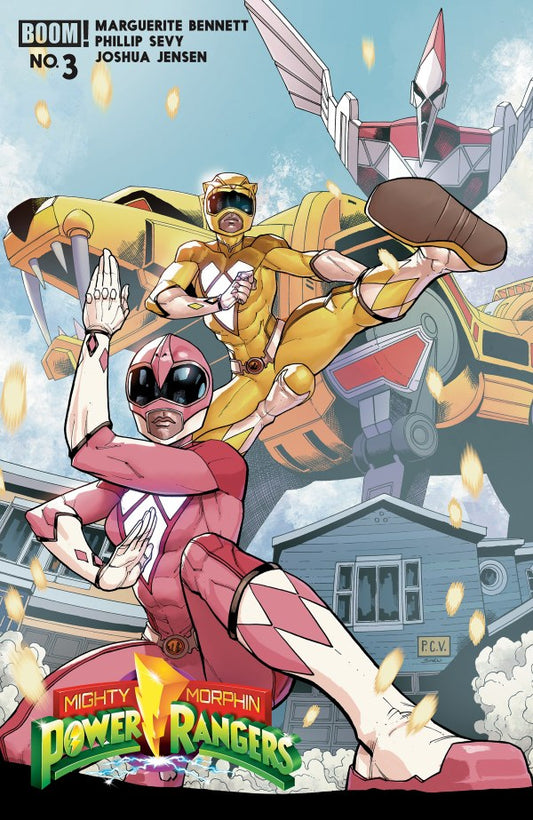 PRE-SALE: Mighty Morphin Power Rangers (2026) #3 B Variant (Dressed, Sevy)