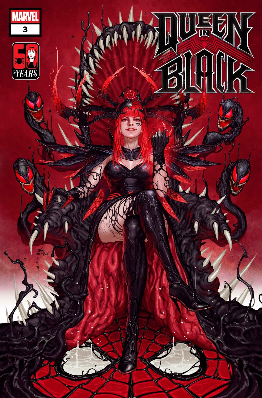 PRE-SALE: QUEEN IN BLACK #3 INHYUK LEE MARY JANE WATSON VARIANT [QIB]